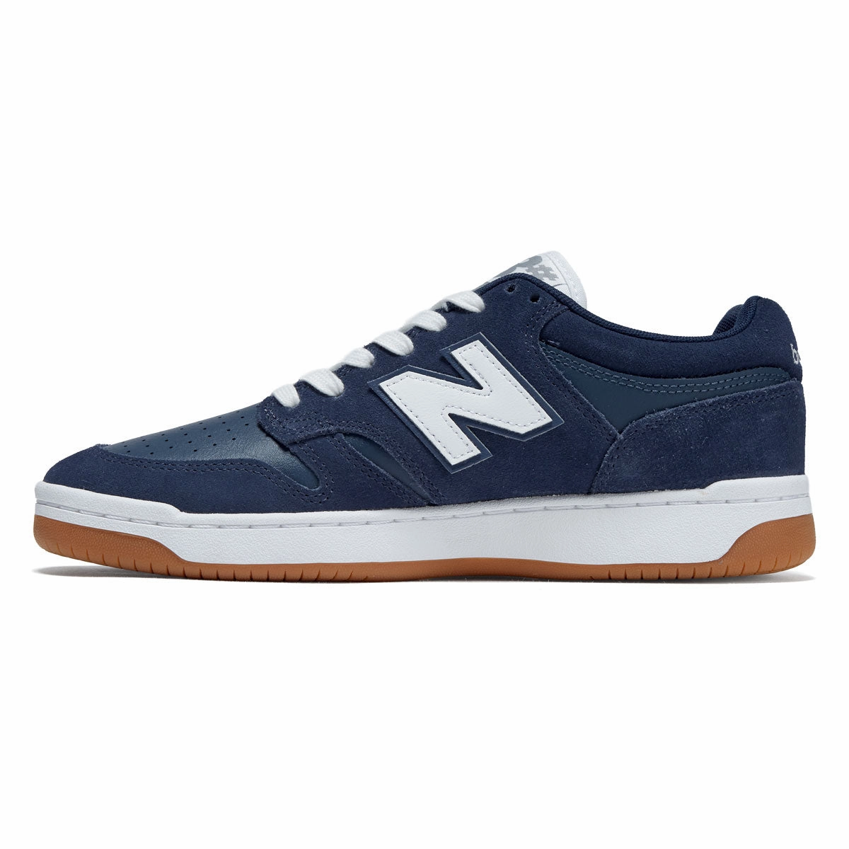 Black Yellow New Balance New Balance 480 Shoes - Navy/White
