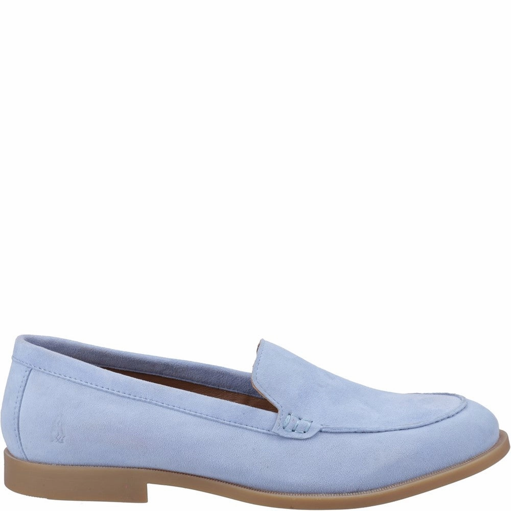 Blue Natasha Loafers Embroidered Loafers