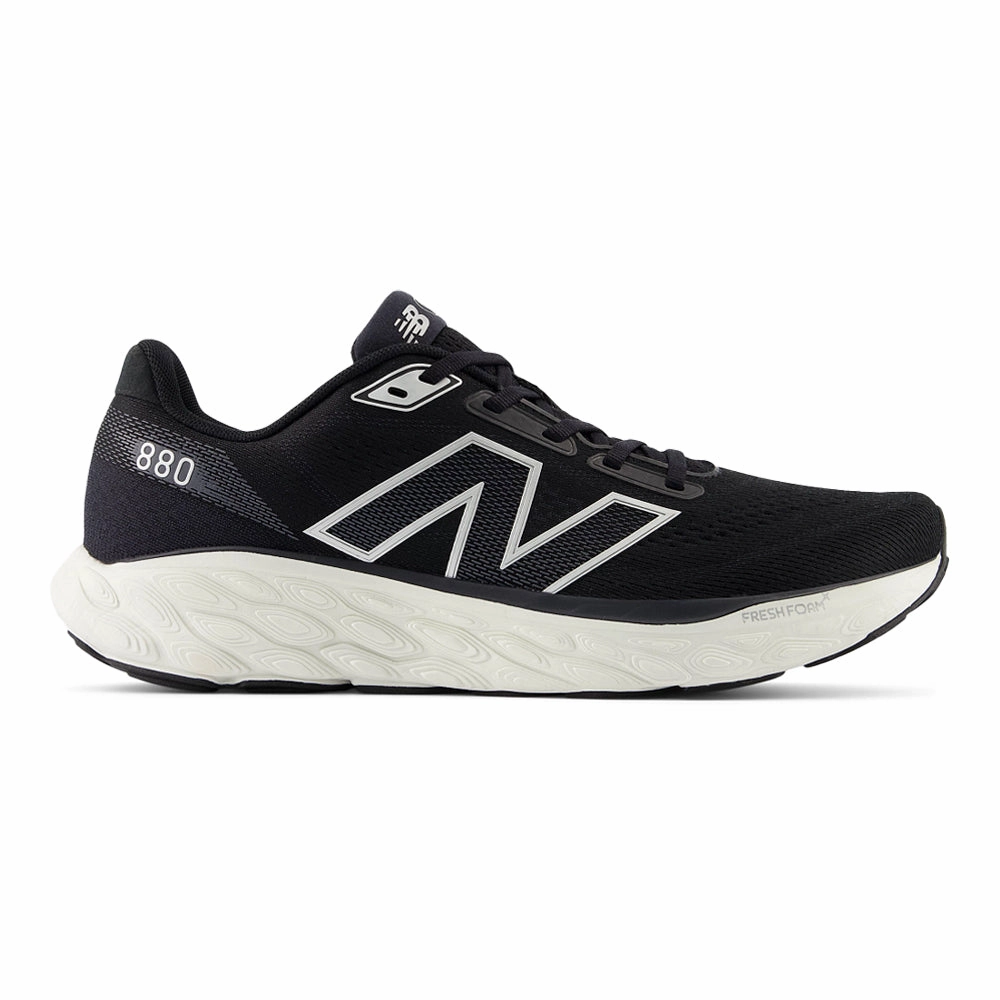 New Balance Non Slip Sneakers Men's New Balance Fresh Foam X 880v14, Black/Sea Salt, 12.5 D Medium
