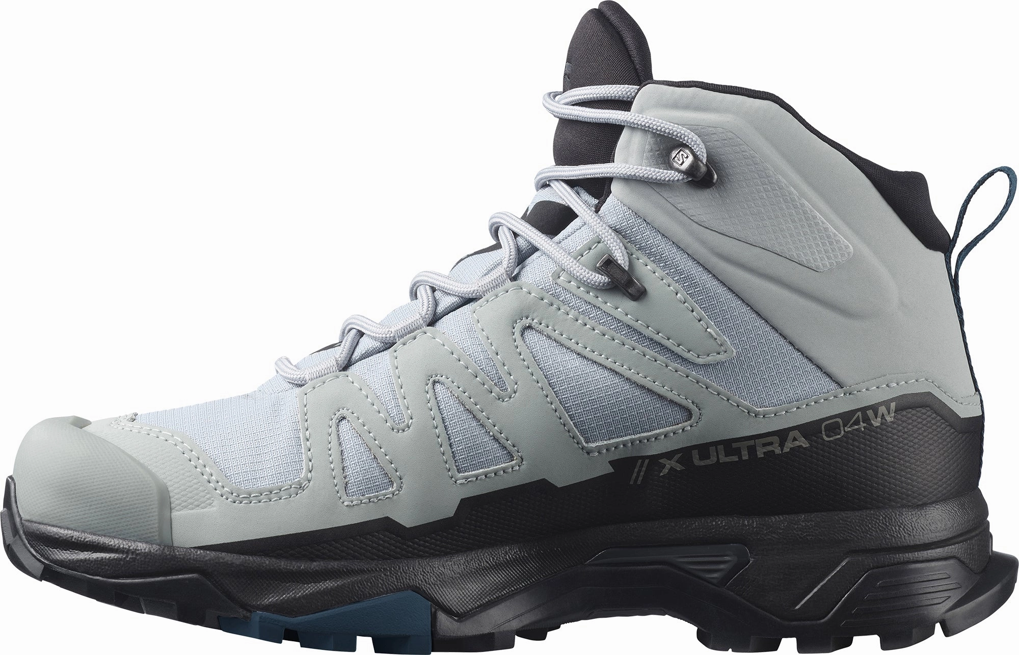 Salomon X Ultra 4 Mid GORE-TEX WIDE FIT Womens Walking Boots - Blue Nike Acg Boots Hiking