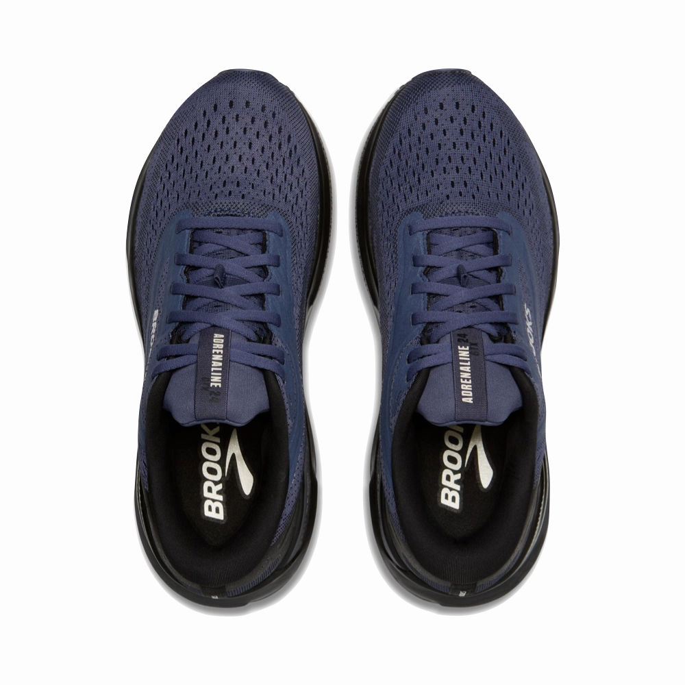 Reusable Waterproof Shoe Covers Brooks Women's Adrenaline GTS 24 GTX Waterproof Sneaker in Black/Nightshadow/Coconut