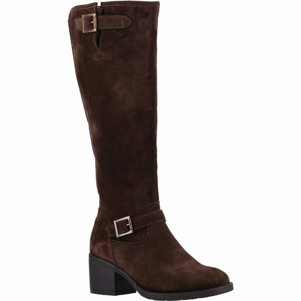 Waterproof Boots Knee High Brown Heidi Calf Boots