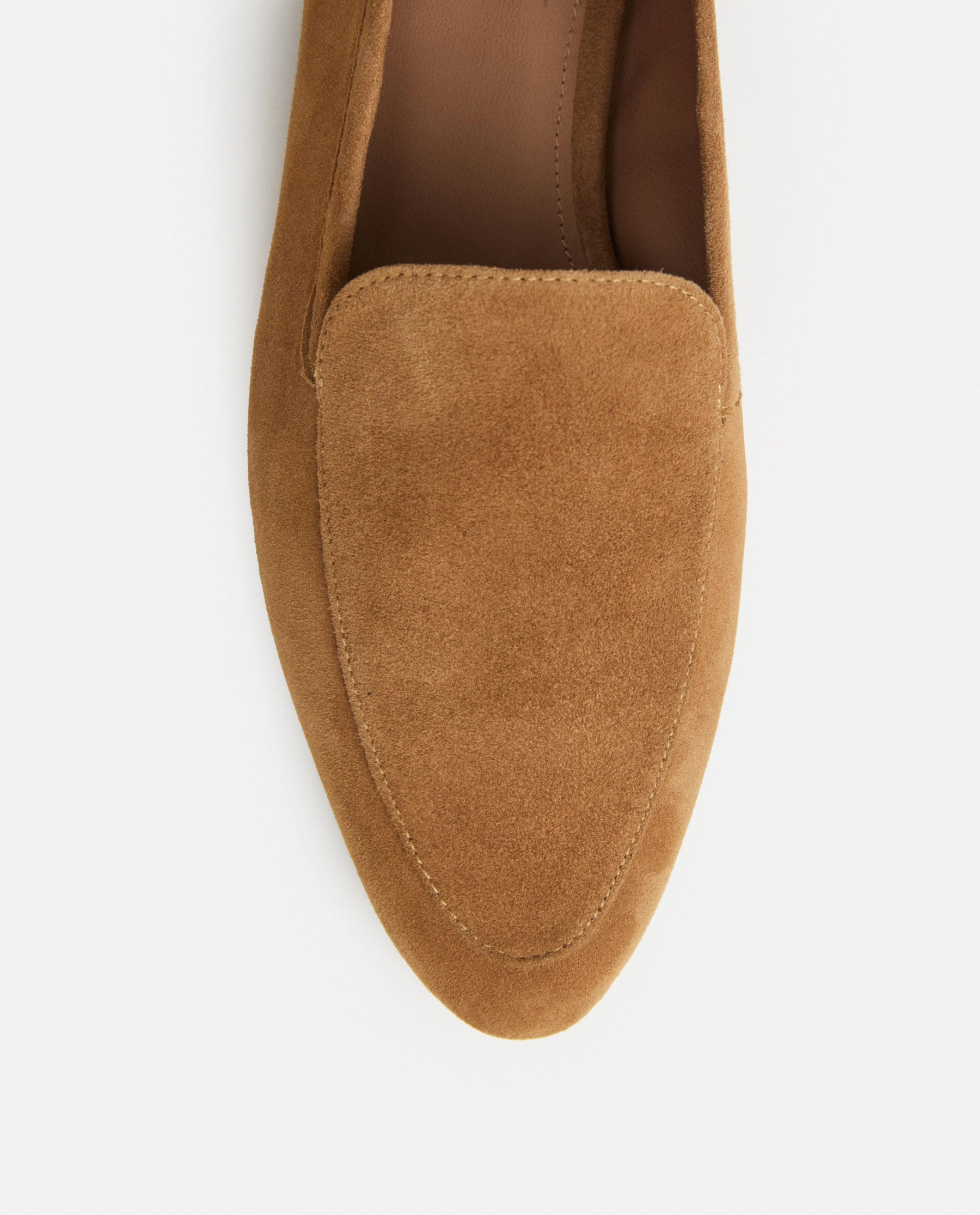 Black Pants Brown Loafers Cajsa Suede Cognac