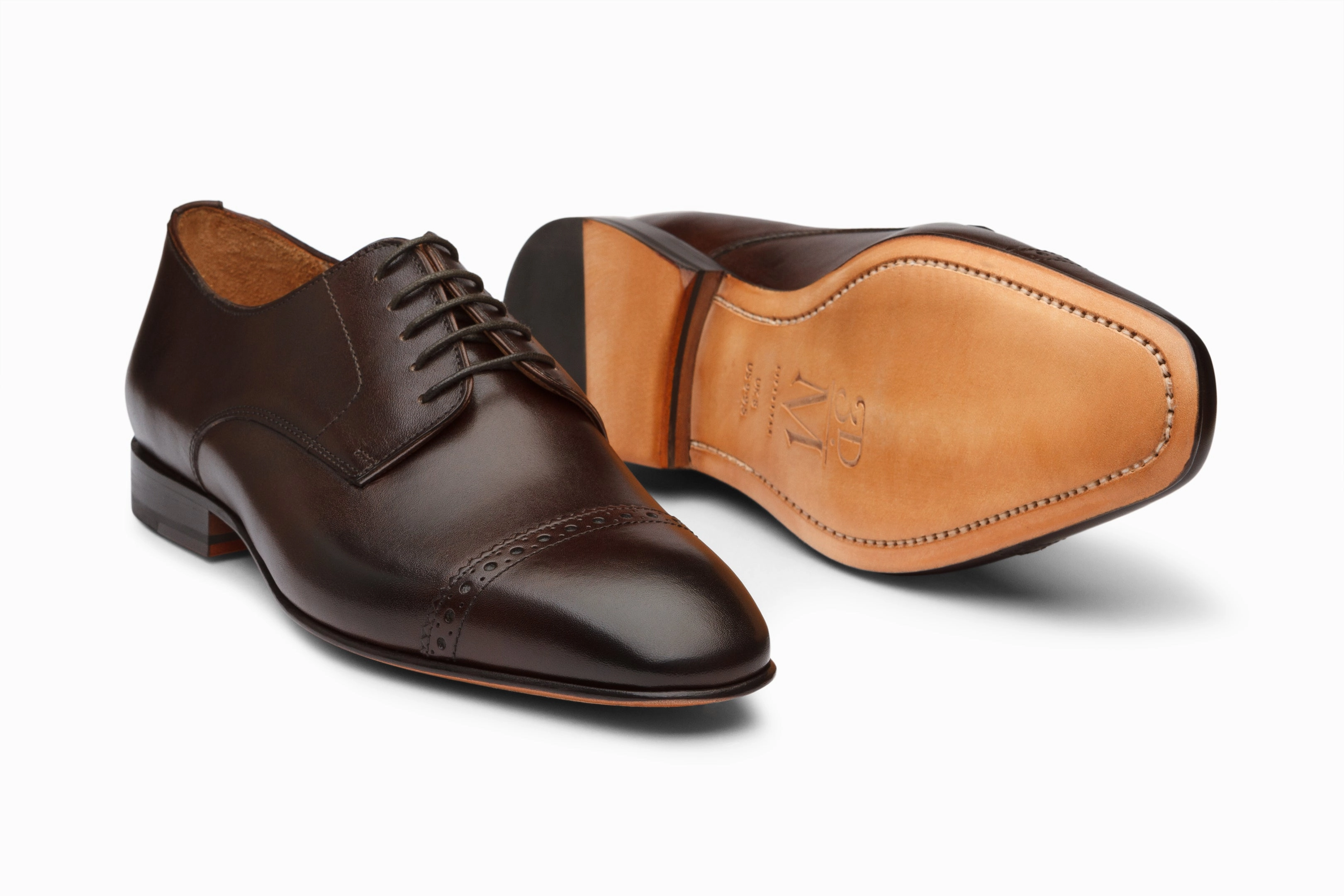 Ariat Shoes Captoe Derby - Dark Brown