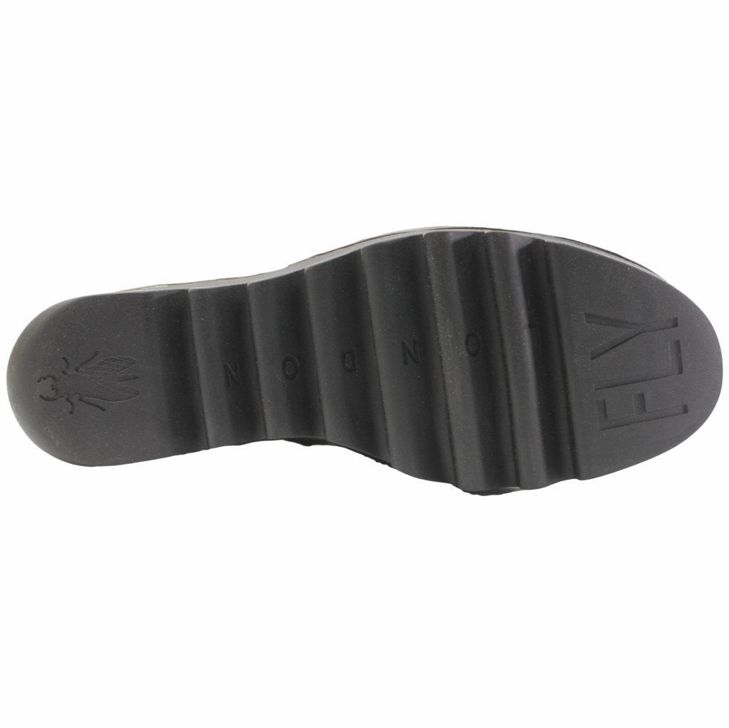 Size 2 Ankle Boots Fly London BIAZ329FLY Atlantis Leather Women's Ankle Wedge Boots