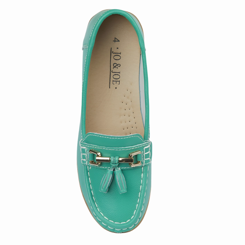 Bandolino Liberty Loafers Jo & Joe Womens Loafer Nautical Emerald