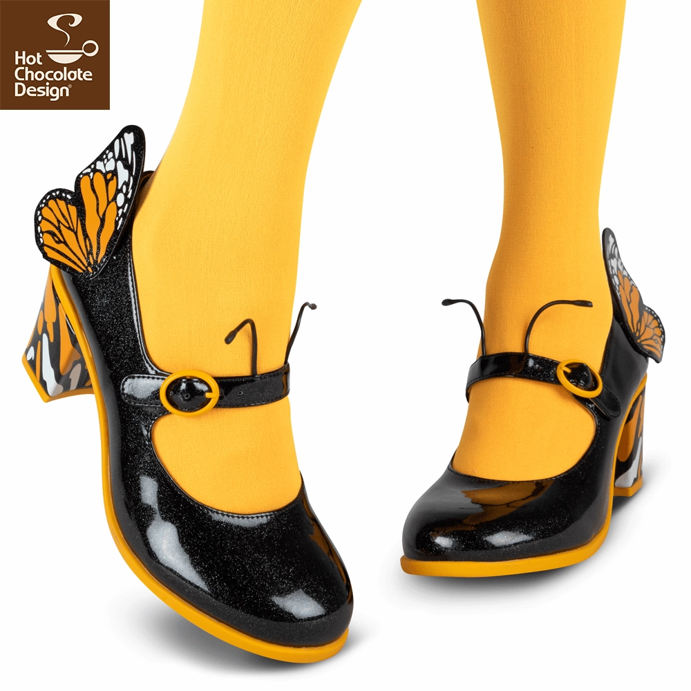 Chocolaticas MONARCH Mary Jane Pump Most Comfortable High Heels For Dancing