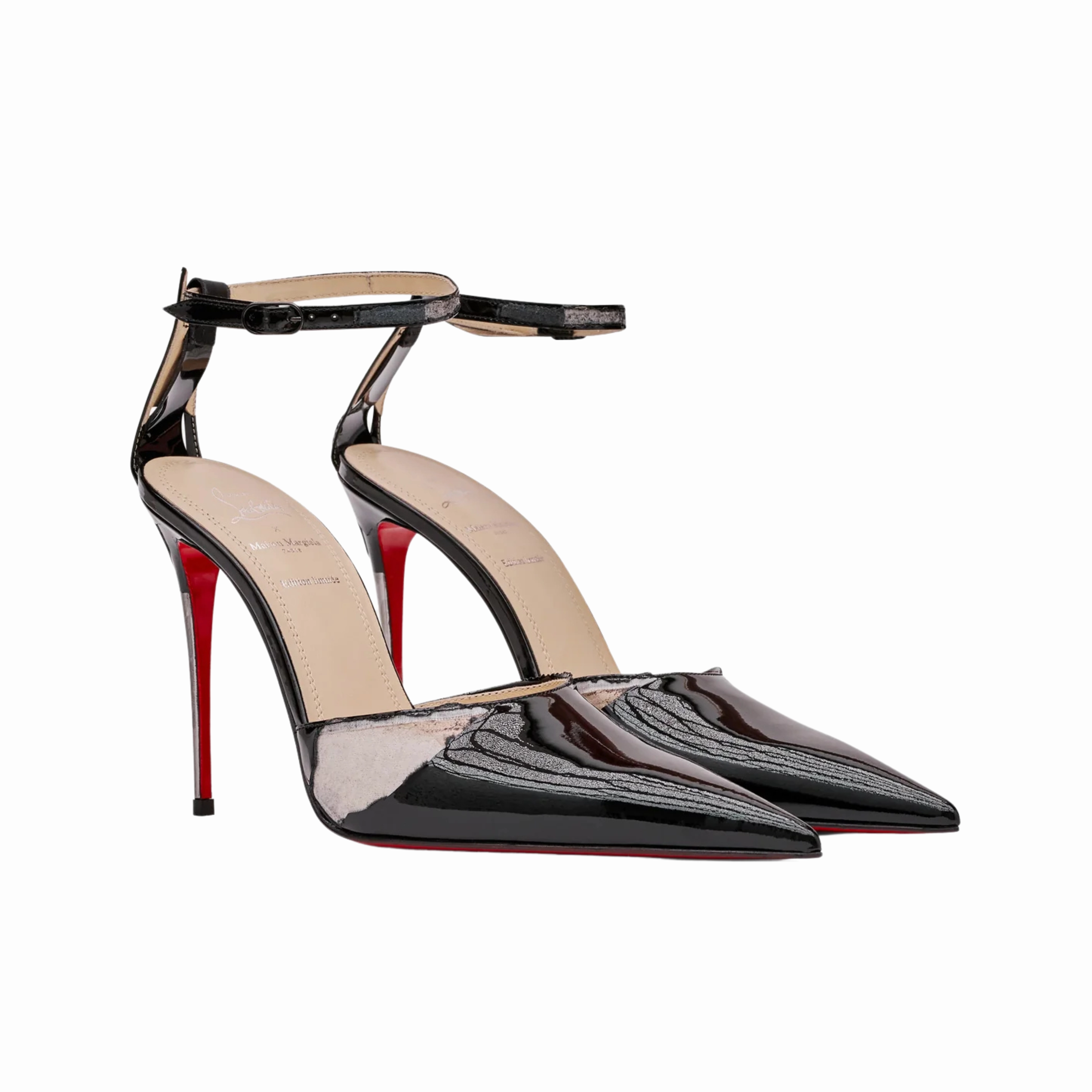 High Heels For Cocktail Dresses Christian Louboutin x Margiela 'Bilougiela 25' Heels - Women's 38.5