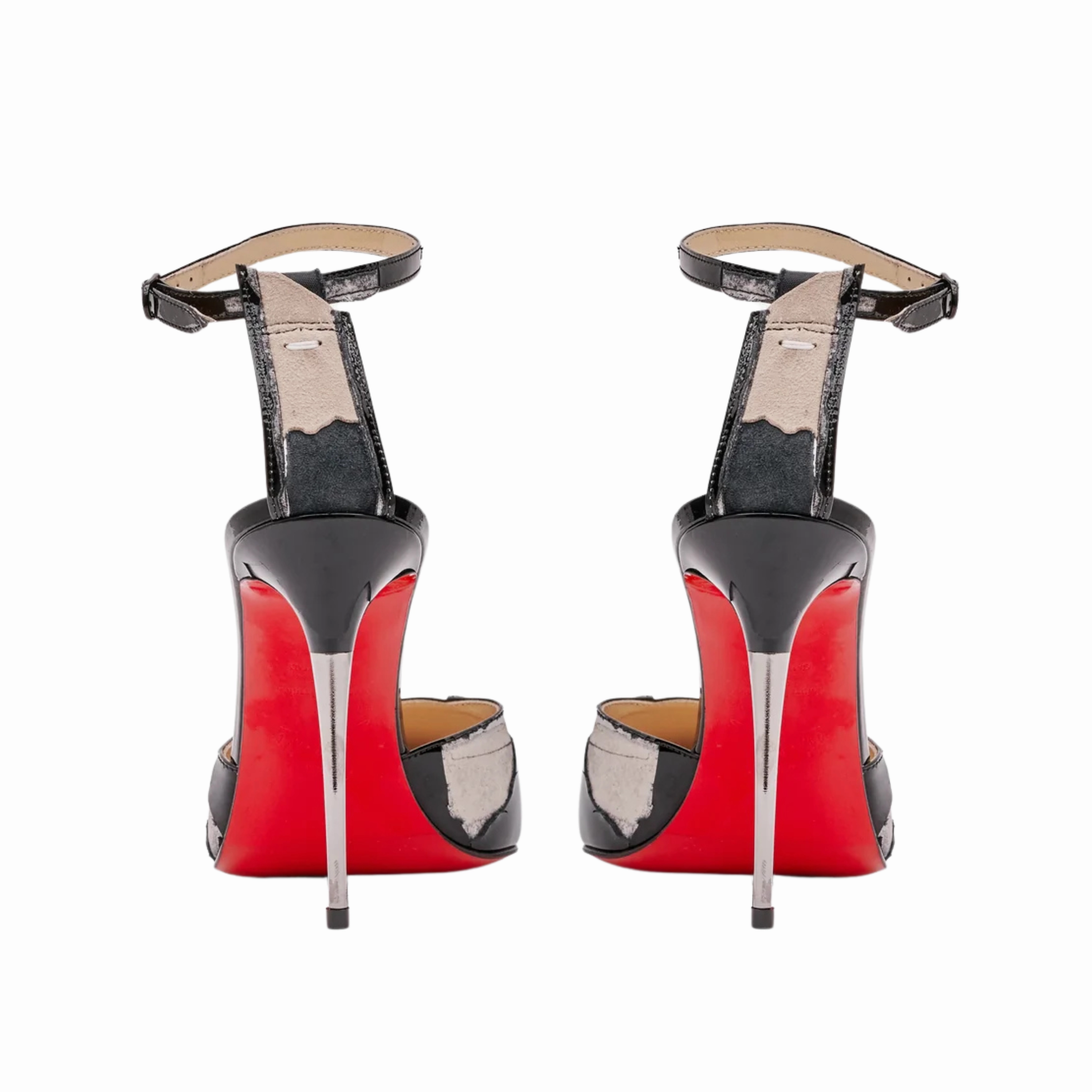 Glass High Heels Christian Louboutin x Margiela 'Bilougiela 25' Heels - Women's 38.5