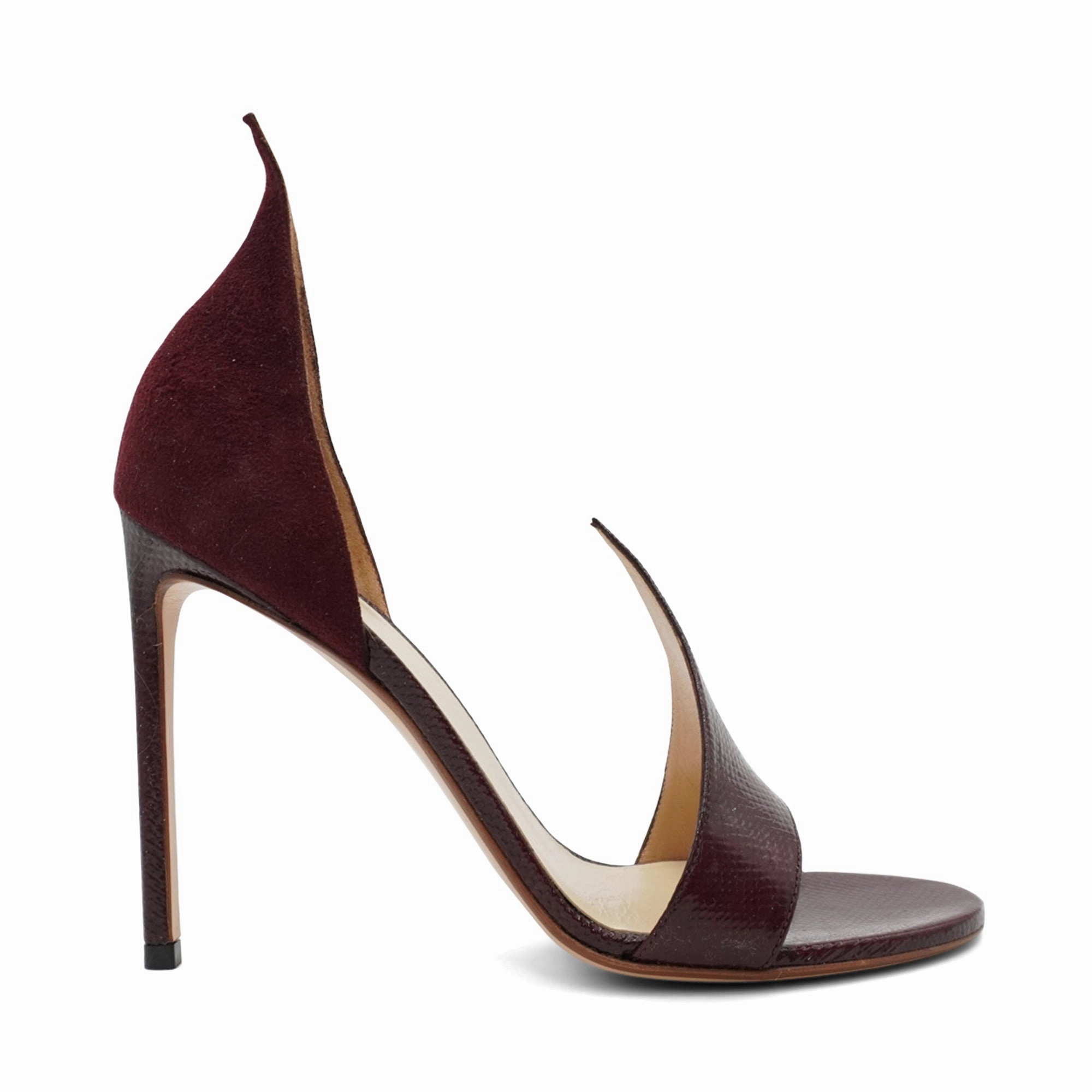 Francesco Russo 'Flame' Sandals - Women's 38.5 Cat High Heels