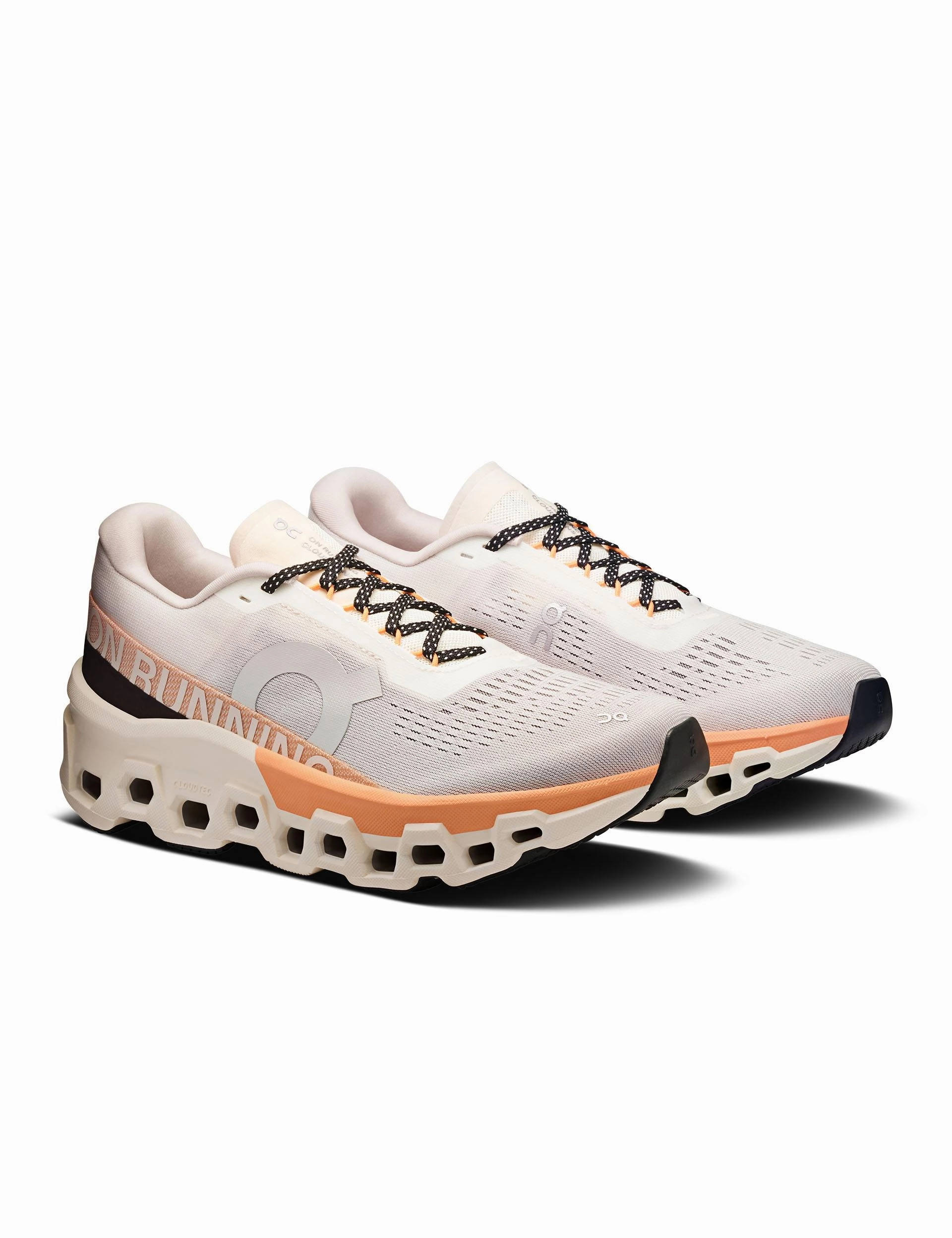 Cloudmonster 2 - Ivory/Tangerine Comfortable Running Shoe