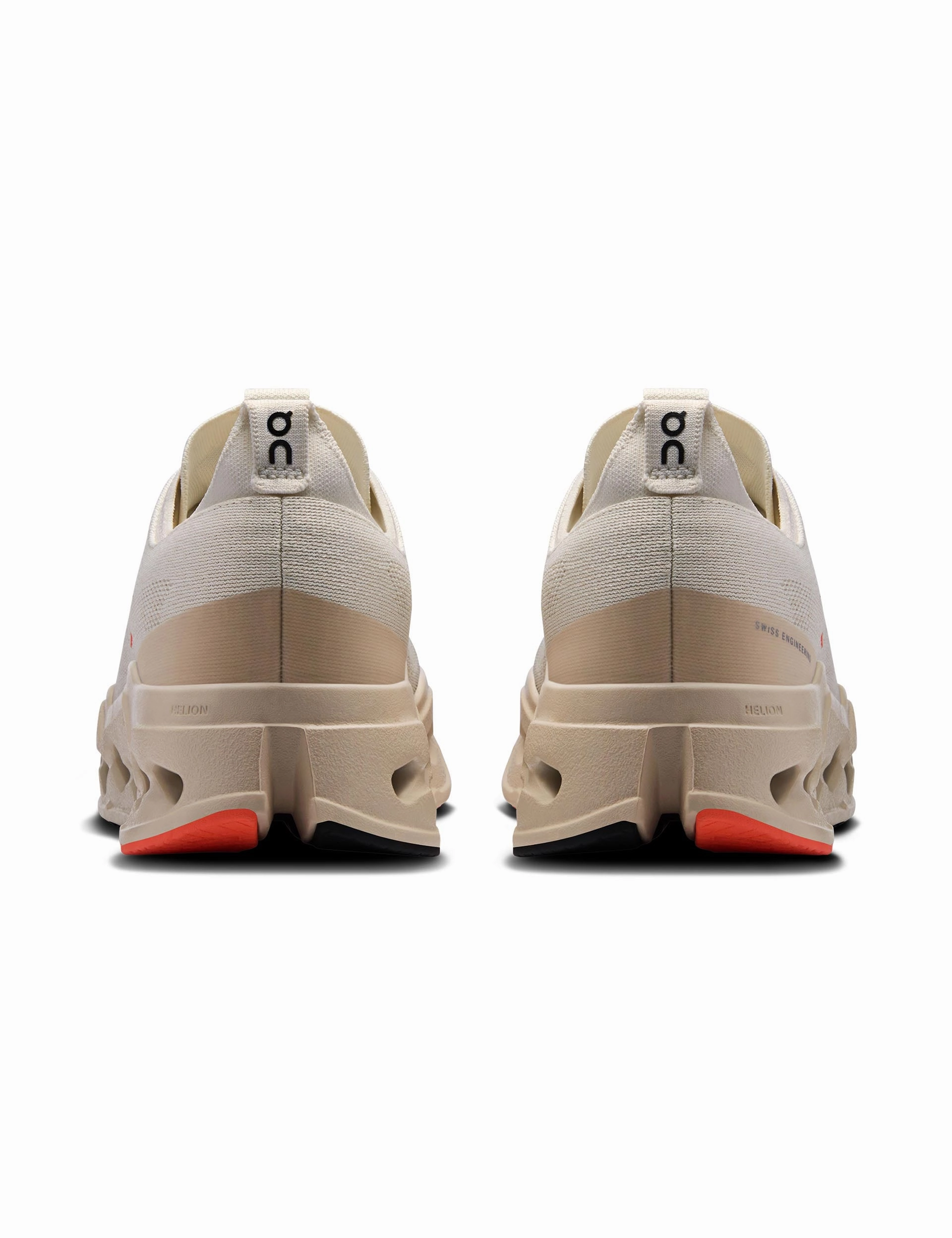 Best Running Shoes For Supinators Cloudsurfer Max - Ivory/Salmon