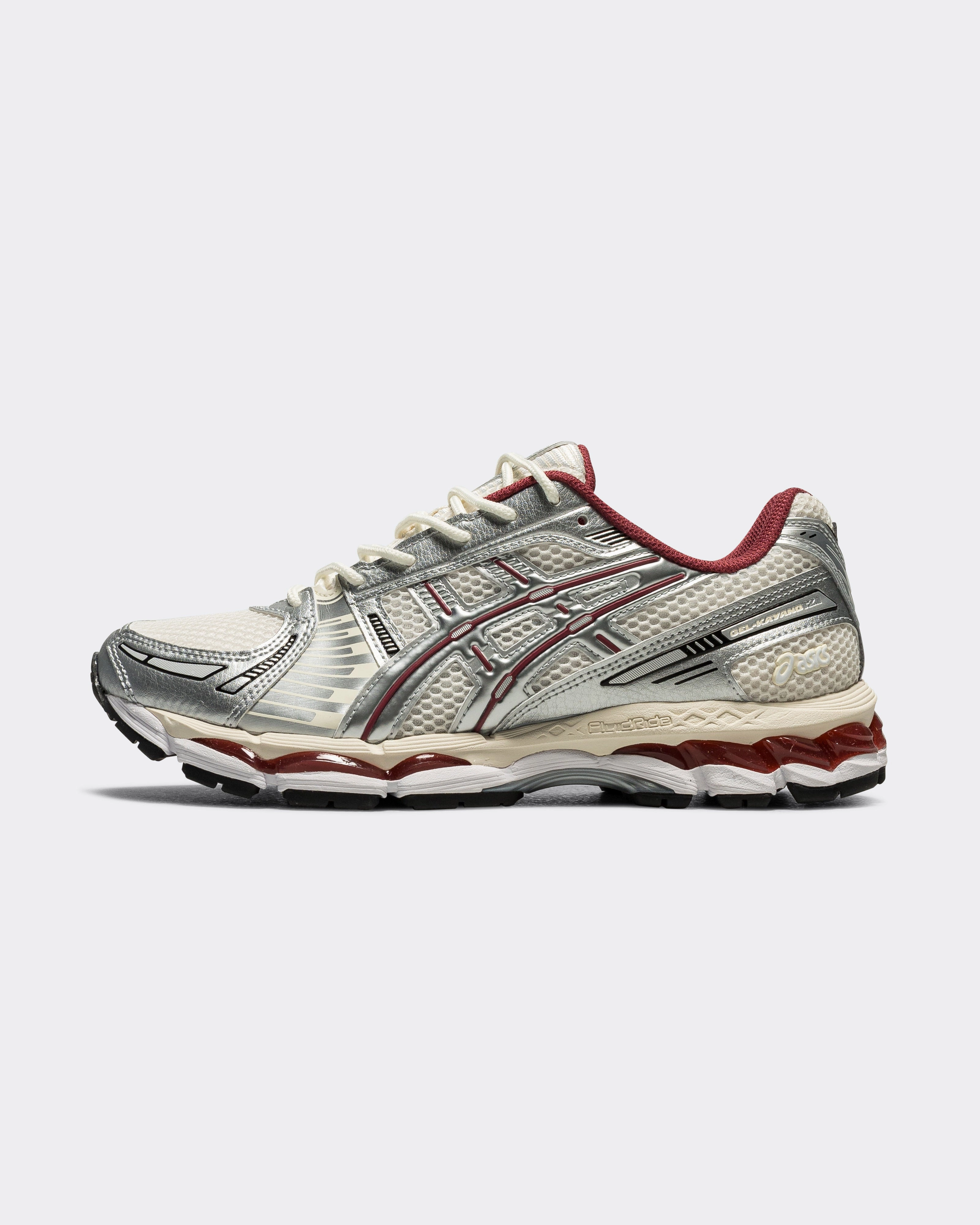 GEL-Kayano 12.1 - Cream/Pure Silver Tiger Shoes Asics