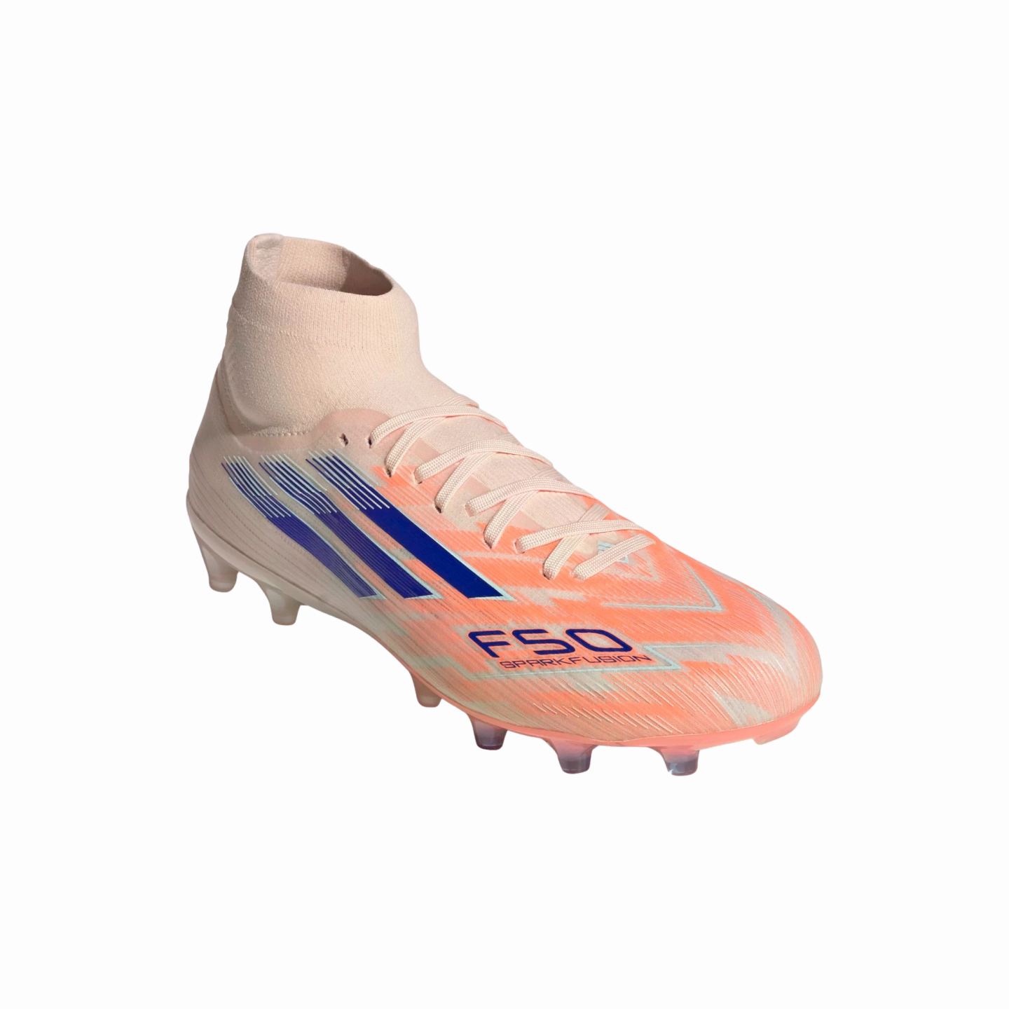 Green And Pink Soccer Cleats Adidas F50 SparkFusion Pro Womens Firm Ground Cleats