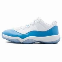Spider Man Shoes Nike Men's Jordan 11 Low Basketball Shoes - White Blue