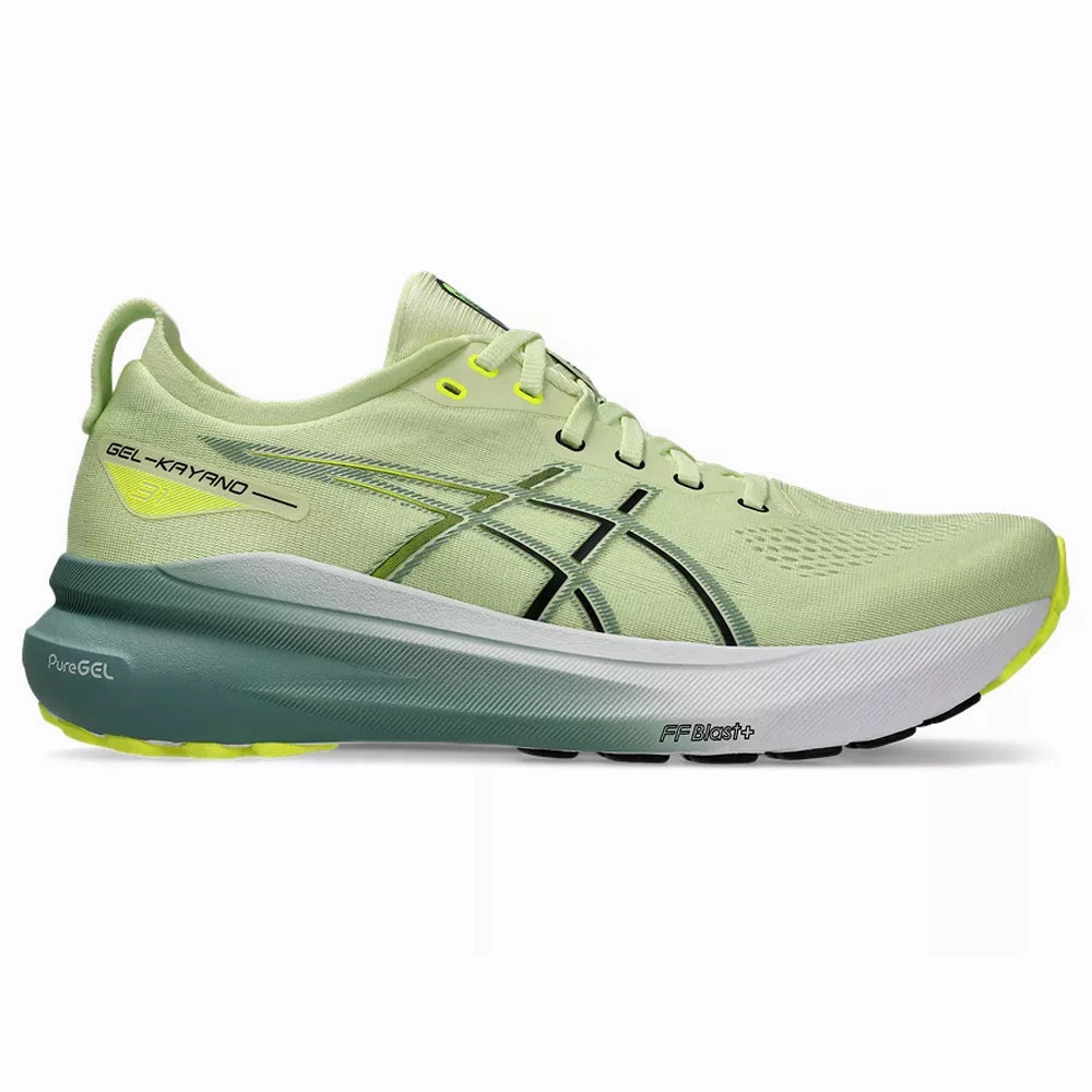 Men's Asics Gel-Kayano 31, Cool Matcha/Celadon, 7.5 D Medium Asics Pro Running Shoes