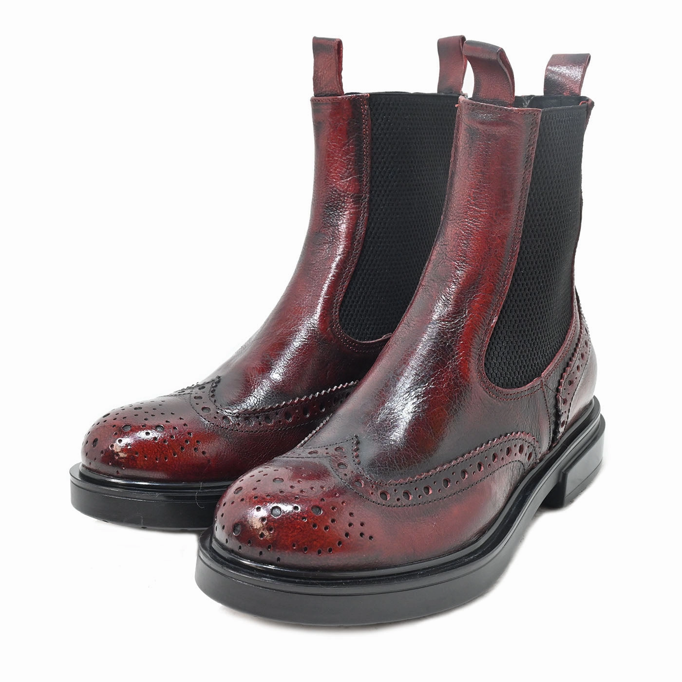 LELA 03 - chelsea ankle-boots leather RUBY Fabric Ankle Boots