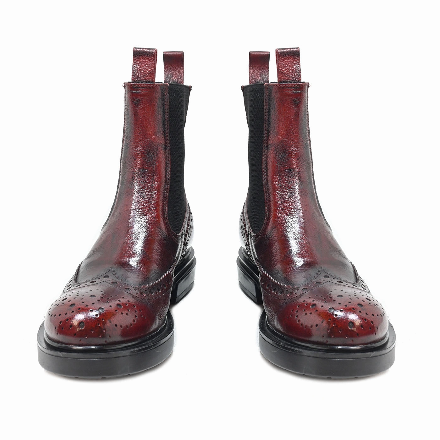 Peek A Boo Ankle Boots LELA 03 - chelsea ankle-boots leather RUBY