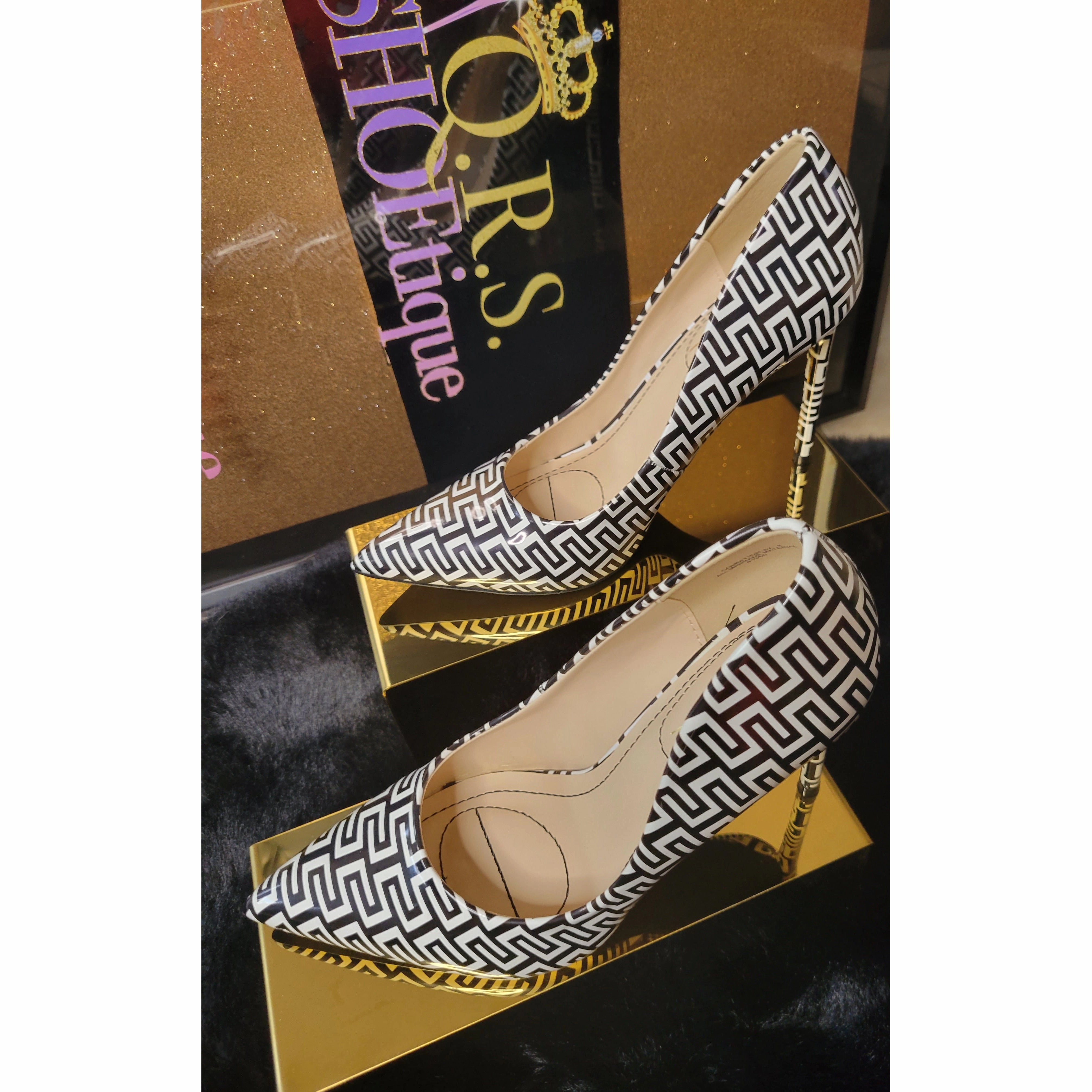 High Heel Shoe Perfume Greca Heels