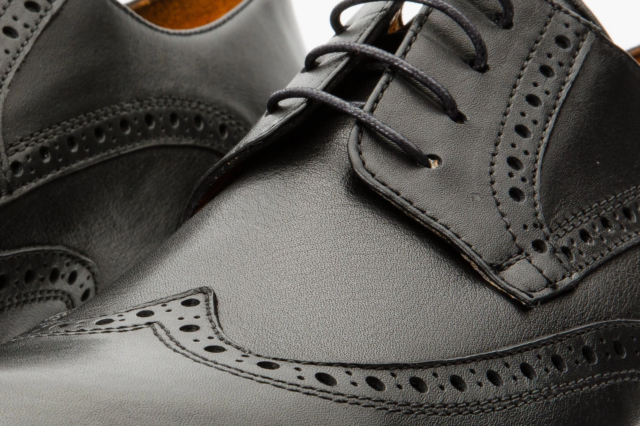 Cloud Shoes Lace Up The Molise Black Wingtip Semi Brogue Derby Men  Shoe  Final Sale!