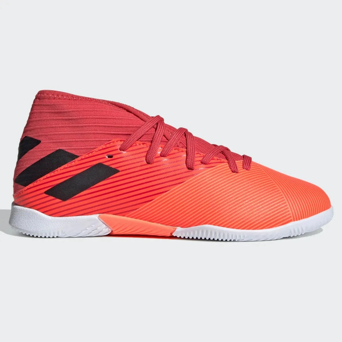 Adidas JR Nemeziz 19.3 IN - Signal Coral-Black Soccer Cleats Levels