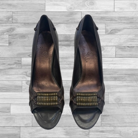 High Heel Feet Surgery Shoes Heels Stiletto By Cole-haan In Brown, Size: 7.5
