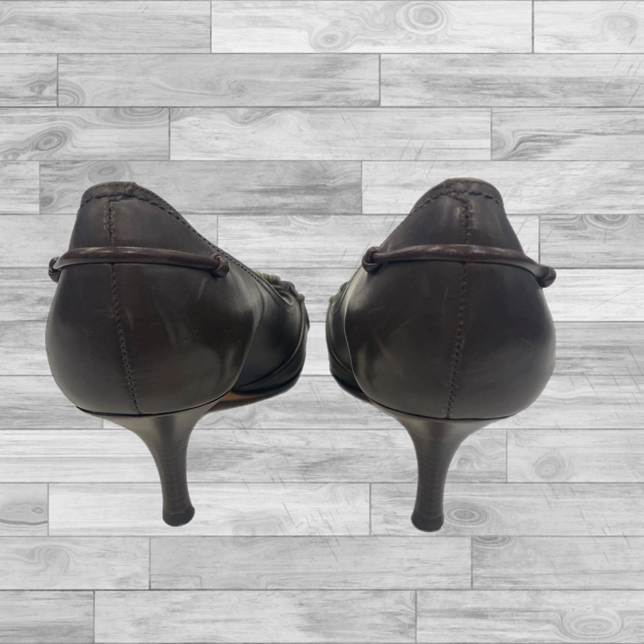 Shoes Heels Stiletto By Cole-haan In Brown, Size: 7.5 Xxx High Heels