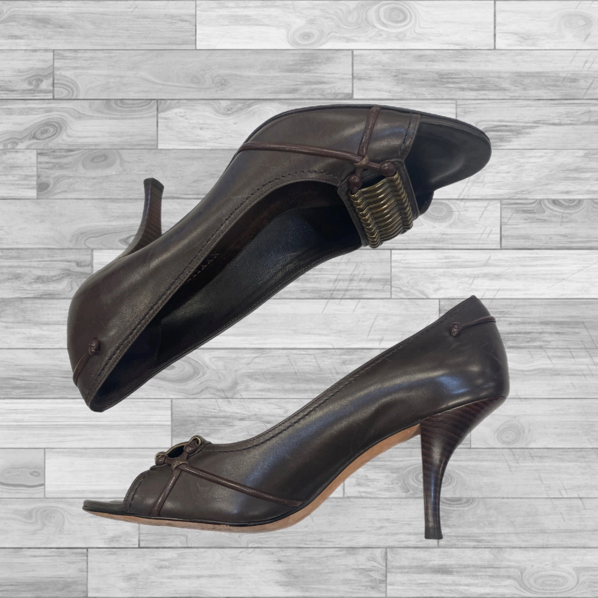 Shoes Heels Stiletto By Cole-haan In Brown, Size: 7.5 High Heels Porm