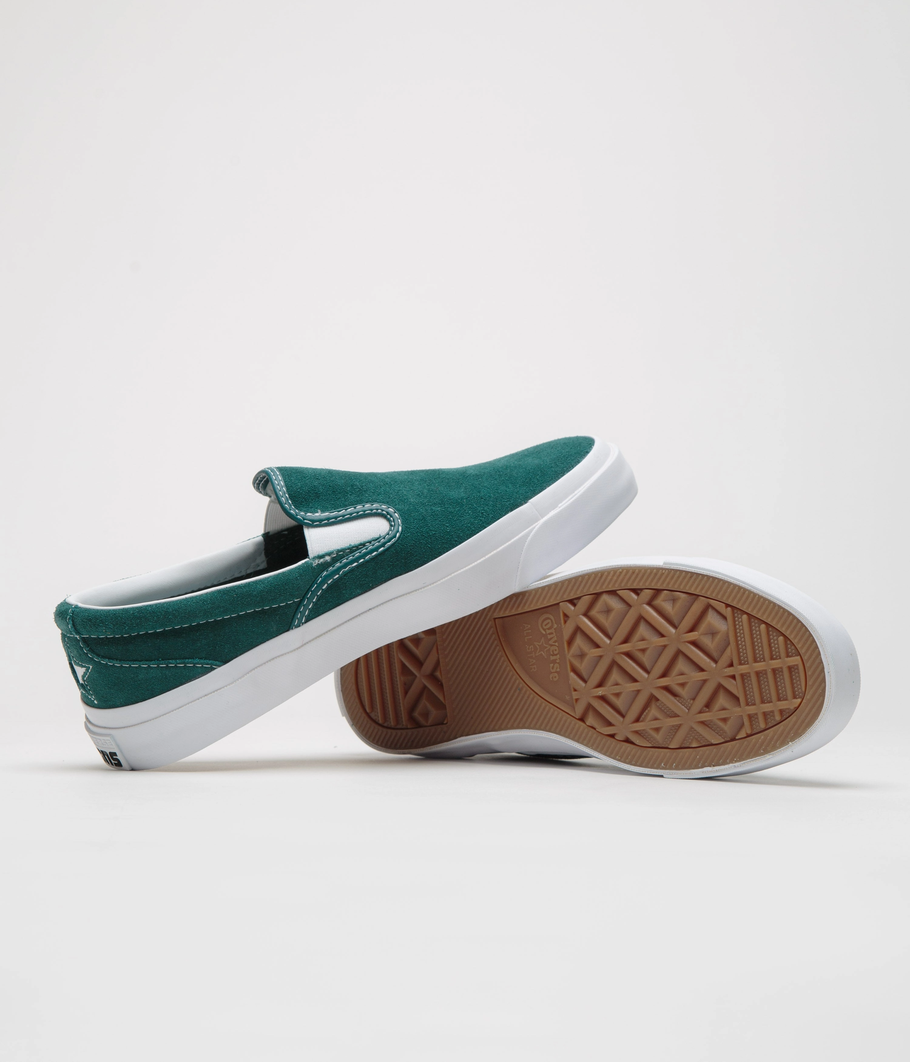 Nike Koby Shoes Converse One Star CC Slip Pro Shoes - Rubber Plant / White / White