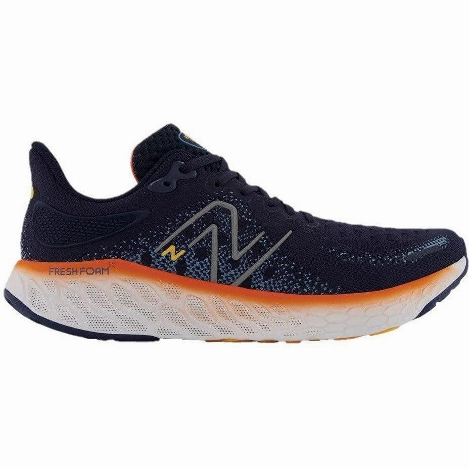 New Balance Pictures Men's New Balance Fresh Foam X 1080v12, Eclipse/Vibrant Orange, 12 D Medium