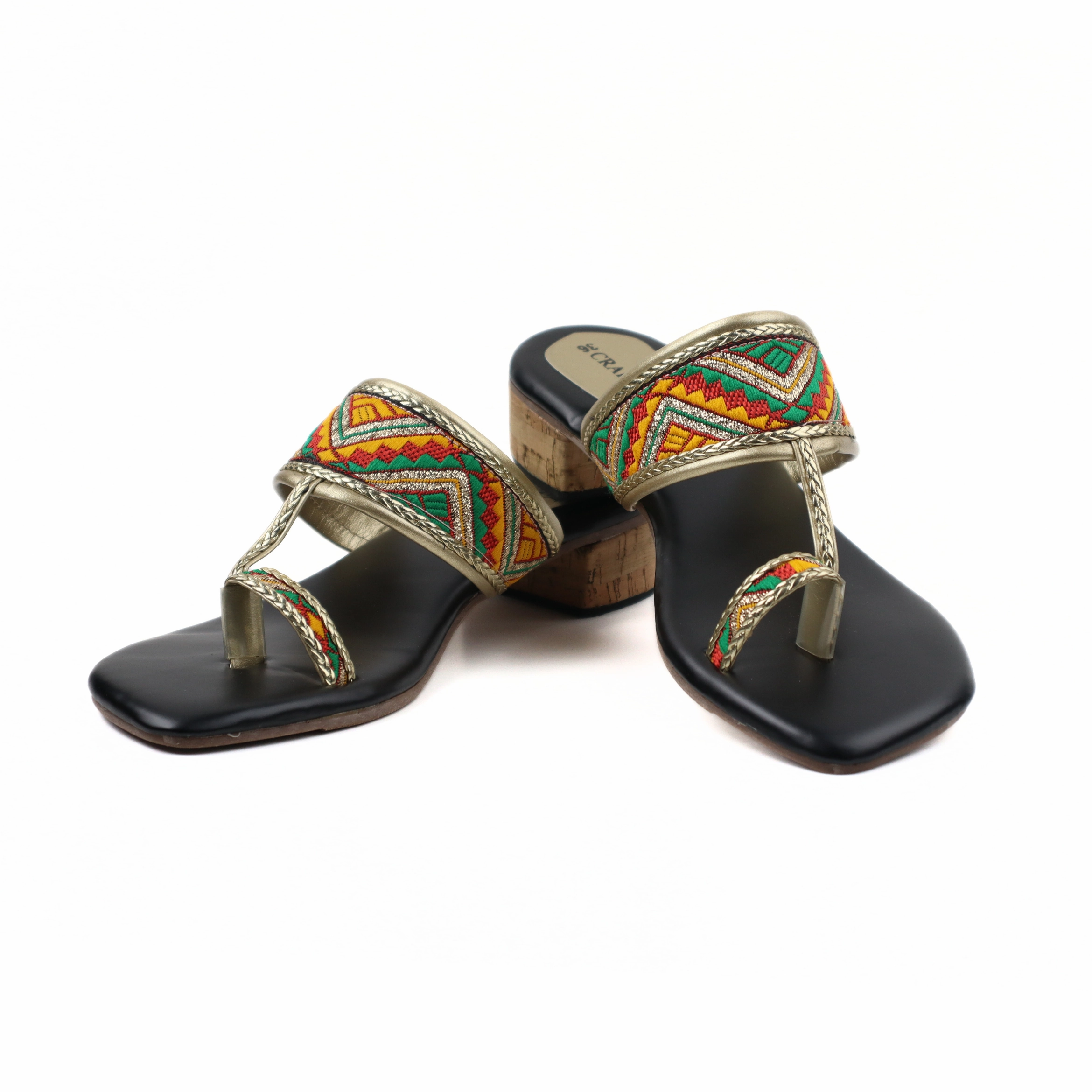 Blake Lively High Heels CRAFTSMAN WOMENS SLIP ON SANDALS