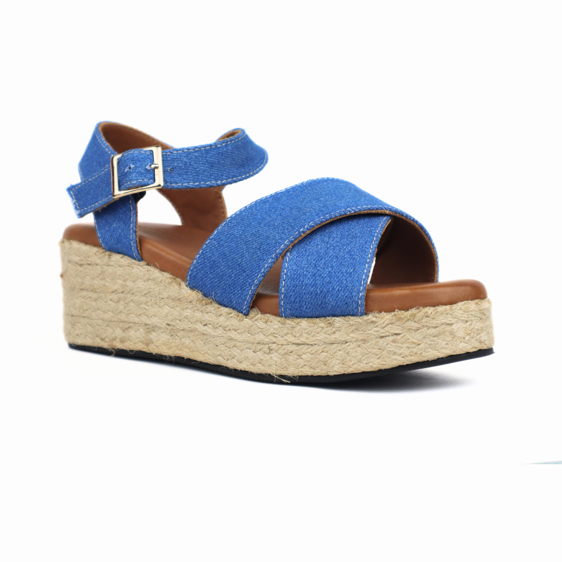 CRAFTSMAN WOMENS WEDGE SANDALS Lace Up Thigh High Heels