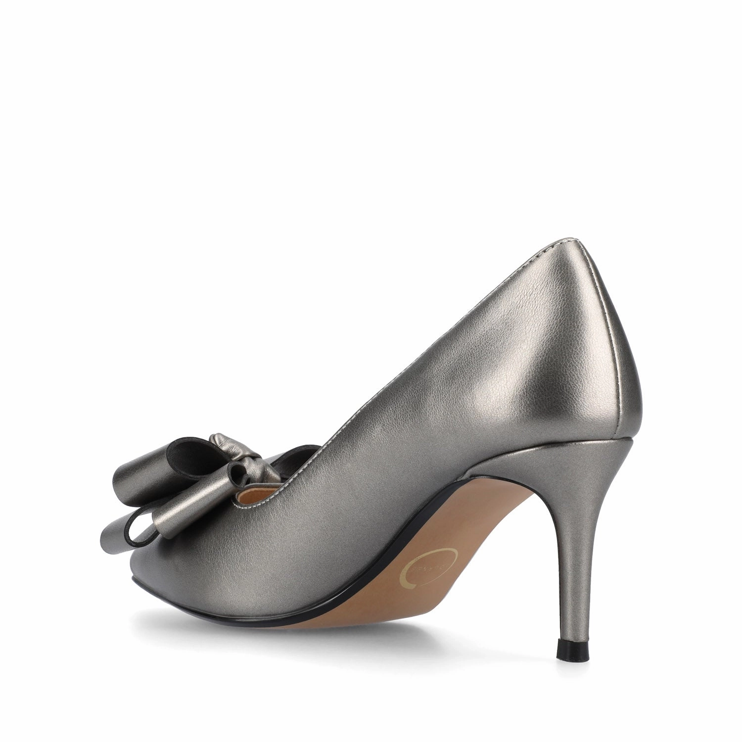 High On Heels CRYSTOL STILETTO PUMP HEELS IN VEGAN LEATHER IN WIDE