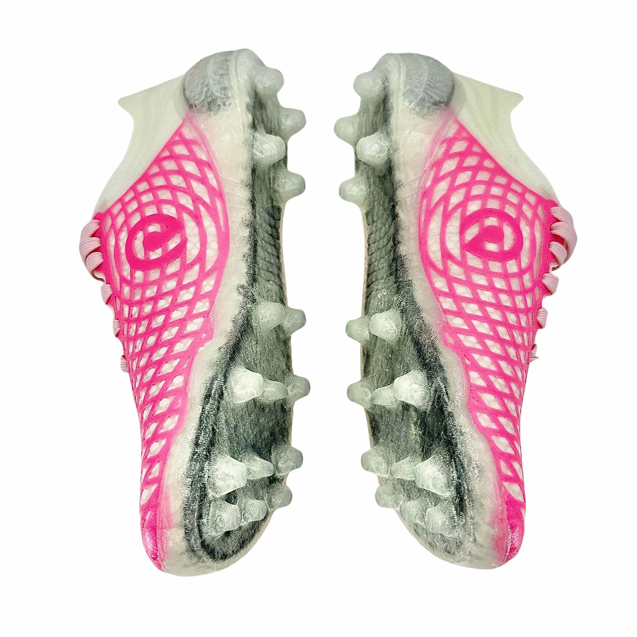 Custom Soccer Cleats - Flamingo Pink - FG Conical Soccer Cleats Football Boots