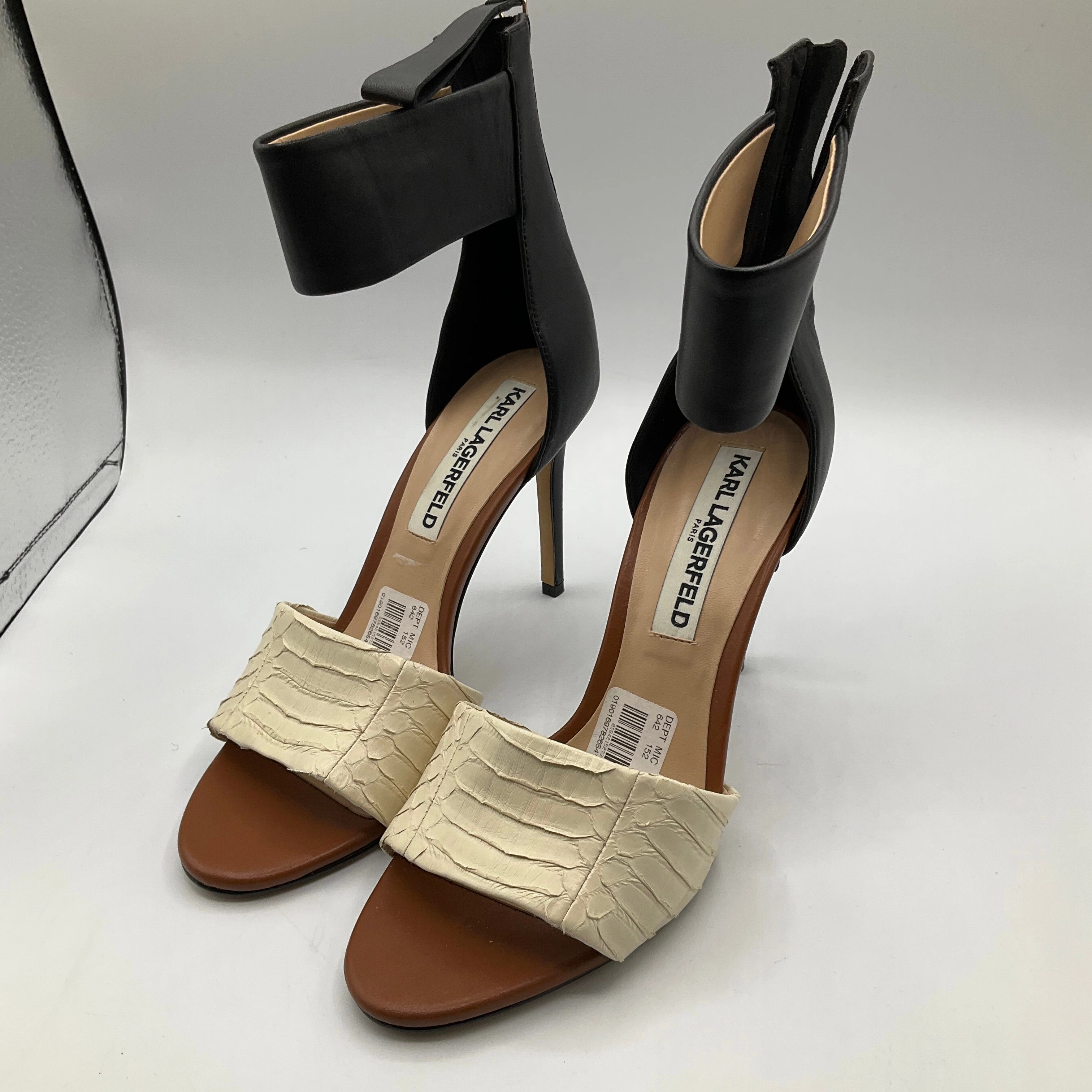 High Heels Solo Porn Shoes Heels Stiletto By Karl Lagerfeld  Size: 7.5