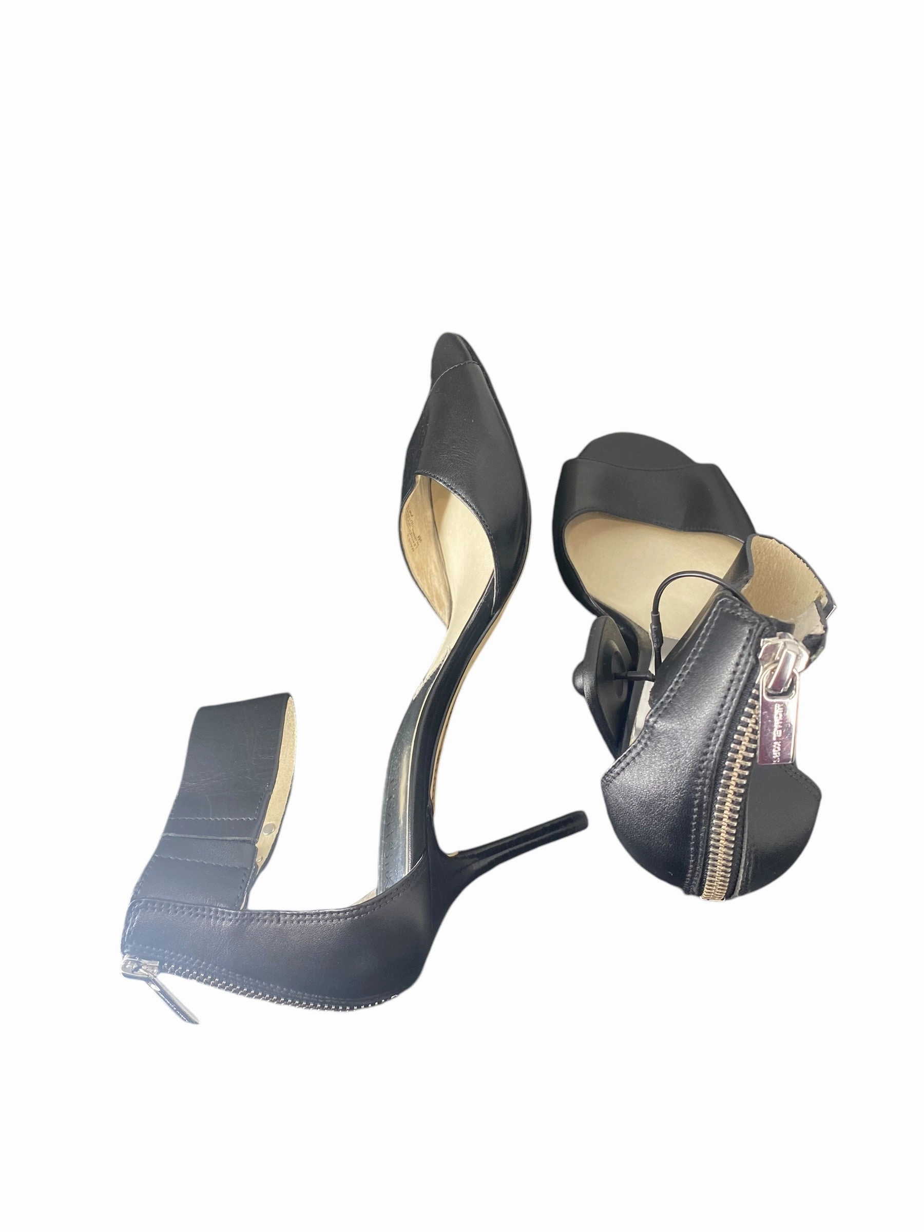 Shoes Heels Stiletto By Michael Kors In Black, Size: 9 High Heeled Ankle Boots