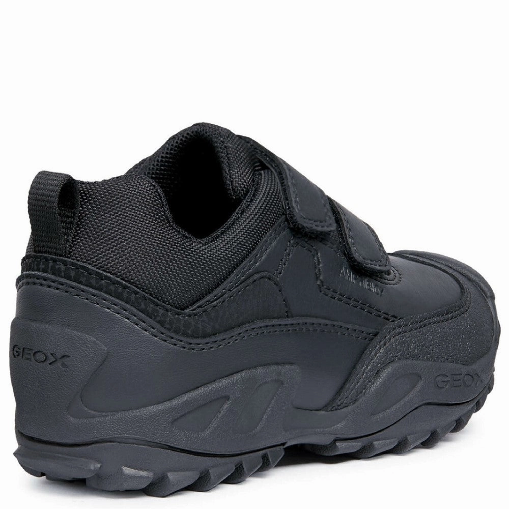 Geox J New Savage Boy B A Waterproof Touch Fastening Junior Trainers Best Waterproof Road Running