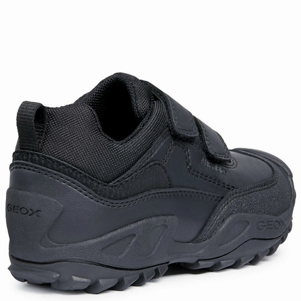 Go Walk Shoes Waterproof Geox J New Savage Boy B A Waterproof Touch Fastening Junior Trainers