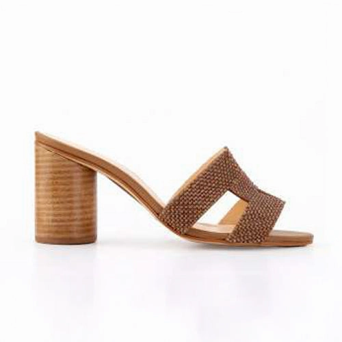 Glam Rhinestone Designer Wedding Sandals With Open-Toe & Chunky Heels