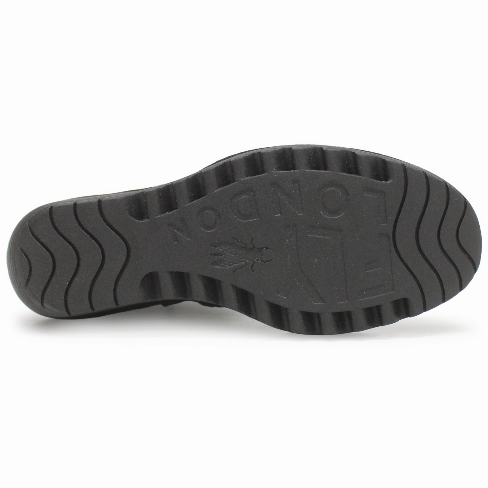 Fly London YUXI506FLY Cupido Dublin Leather Women's Ankle Black Black Boots Leather Ankle Boots Wide