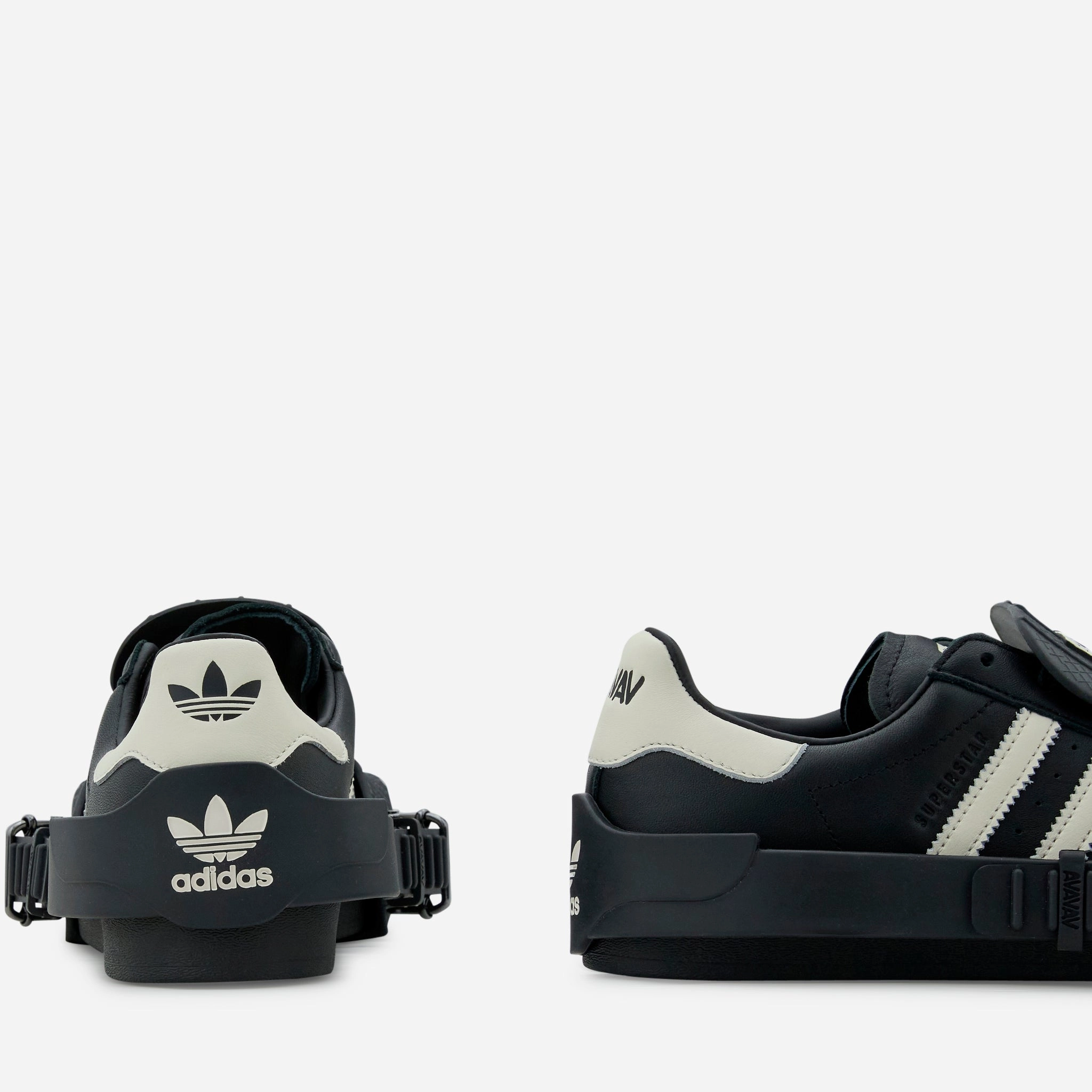 Avavav x Women's Superfinger Superstar Core Black | Cream White | Core Black Adidas Campus '00s Athletic Shoe