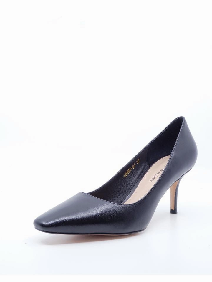 Django & Juliette Lonny Leather ~ Black ~ Nude High Heel Movies