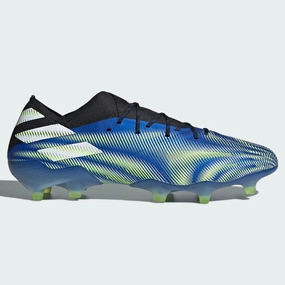 Soccer Cleats Dropping Soon Adidas Nemeziz.1 FG - Royal-Volt-Black