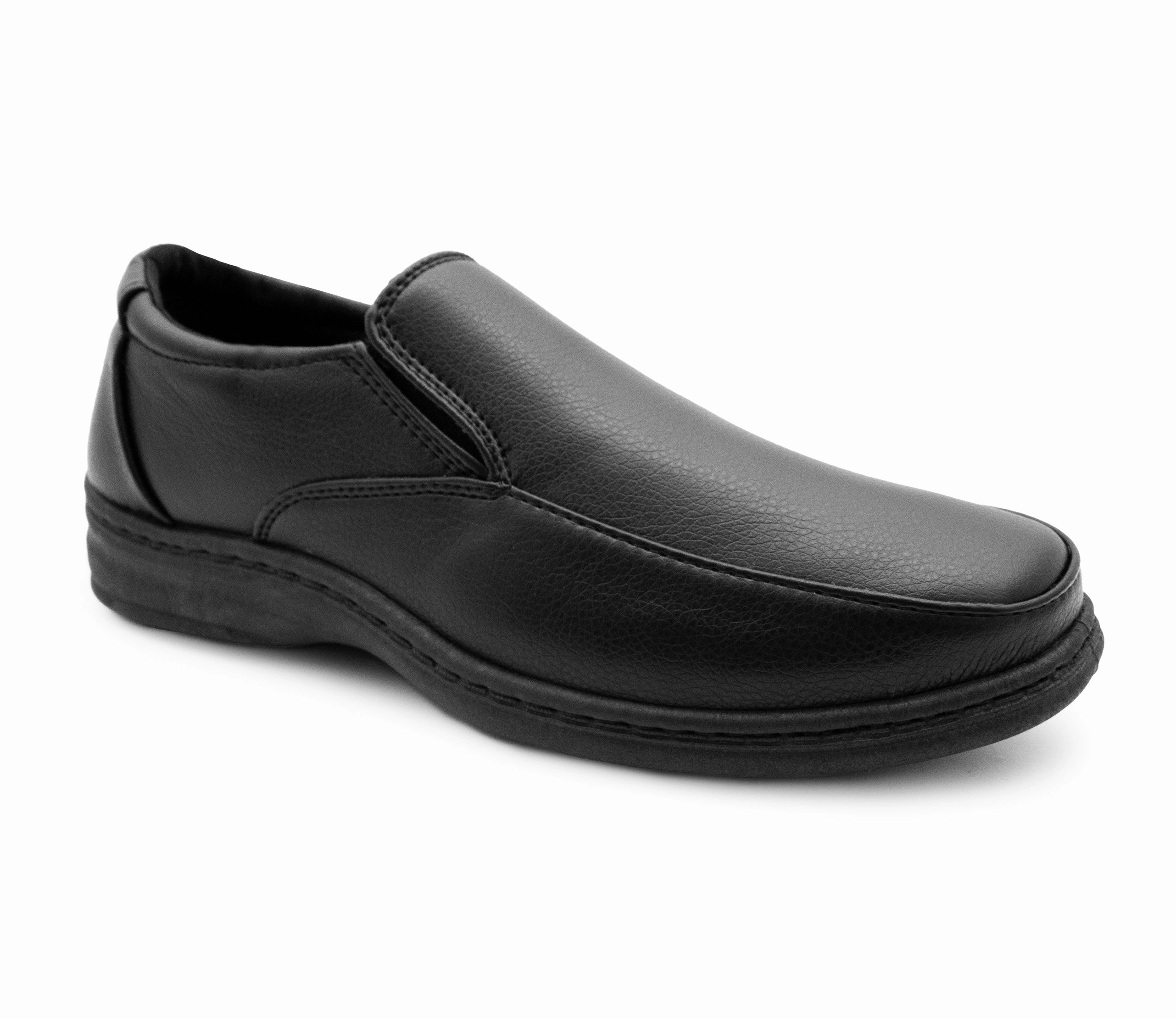 Dr Keller Mens Slip On Formal Shoes Faux Leather Gel Foam Insole Business Smart Office Loafers Dress Shoes Loafers With Formals
