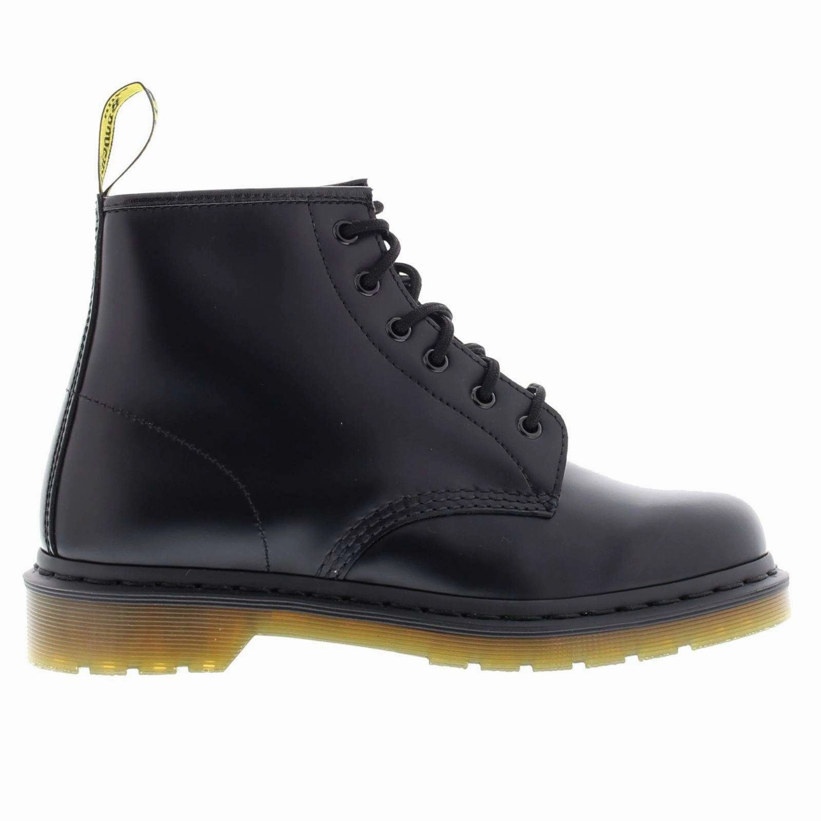 Dr. Martens 101 Smooth Leather Women's Ankle Boots High Heel Ankle Boots With Laces