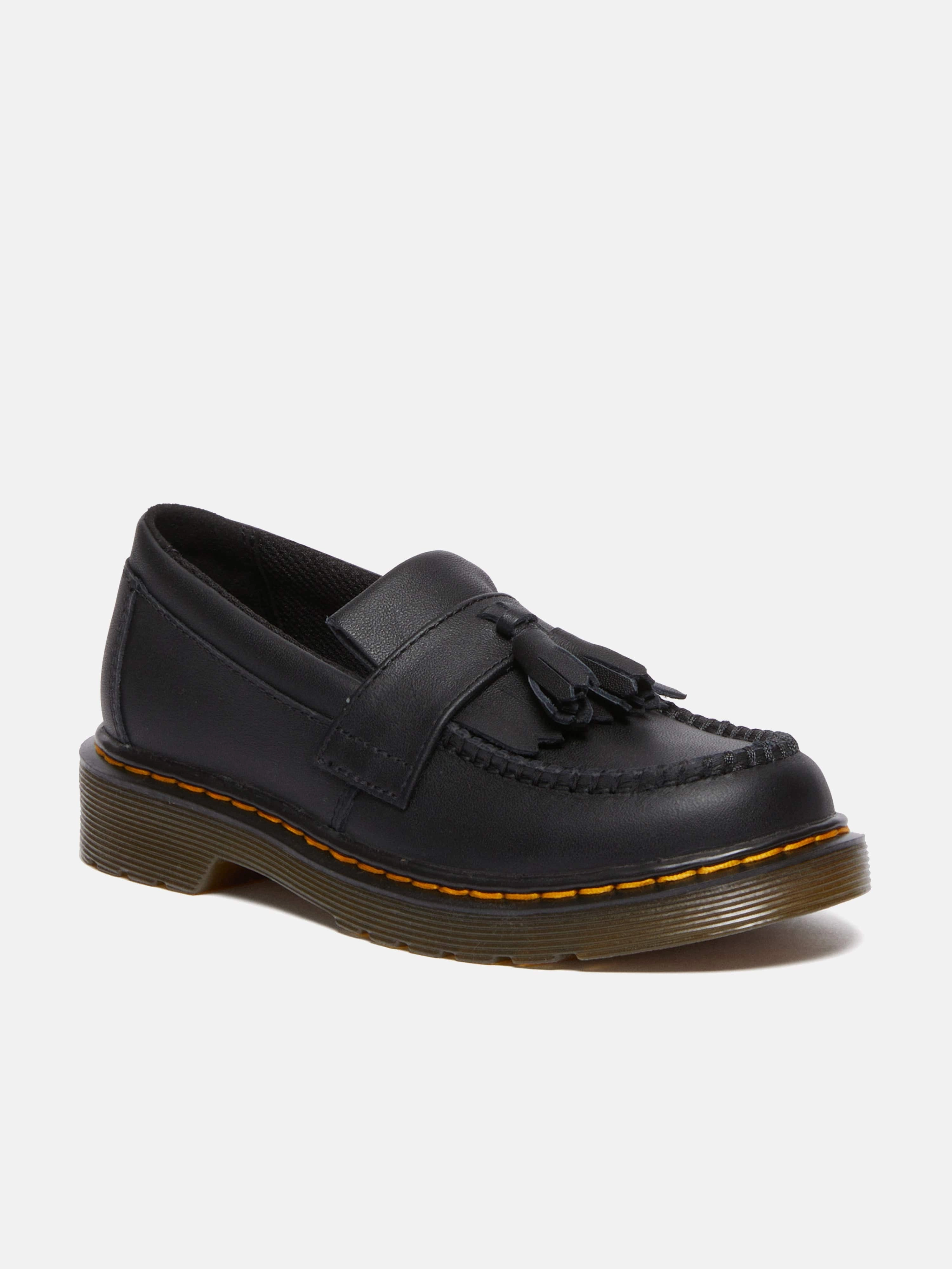 Dr Martens Boys Adrian Leather Tassel Loafers in Black Franco Sarto Cassandra Loafers
