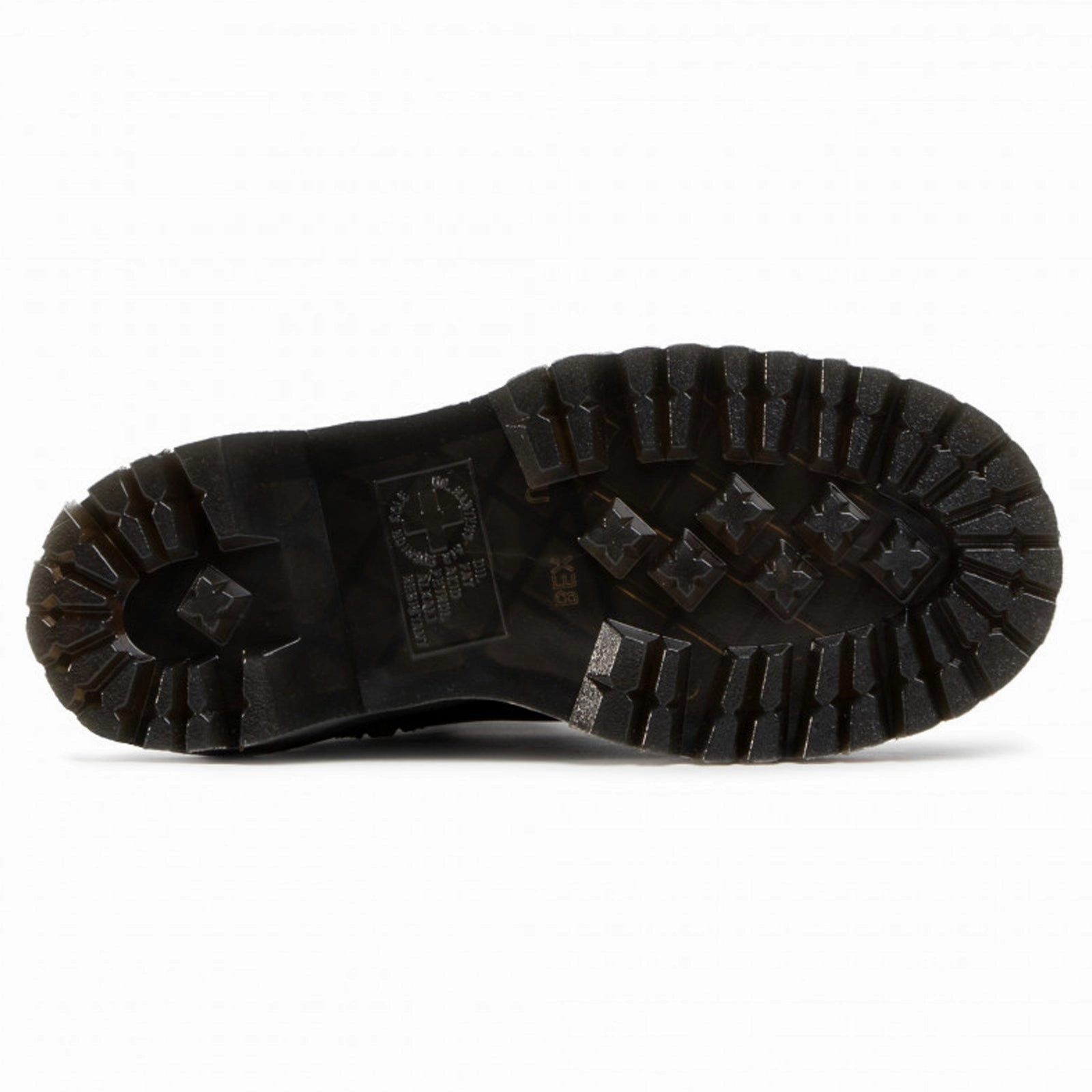 Dr. Martens Jadon Hi Polished Smooth leather Unisex Ankle Black Boots Tabi 80mm Leather Ankle Boots