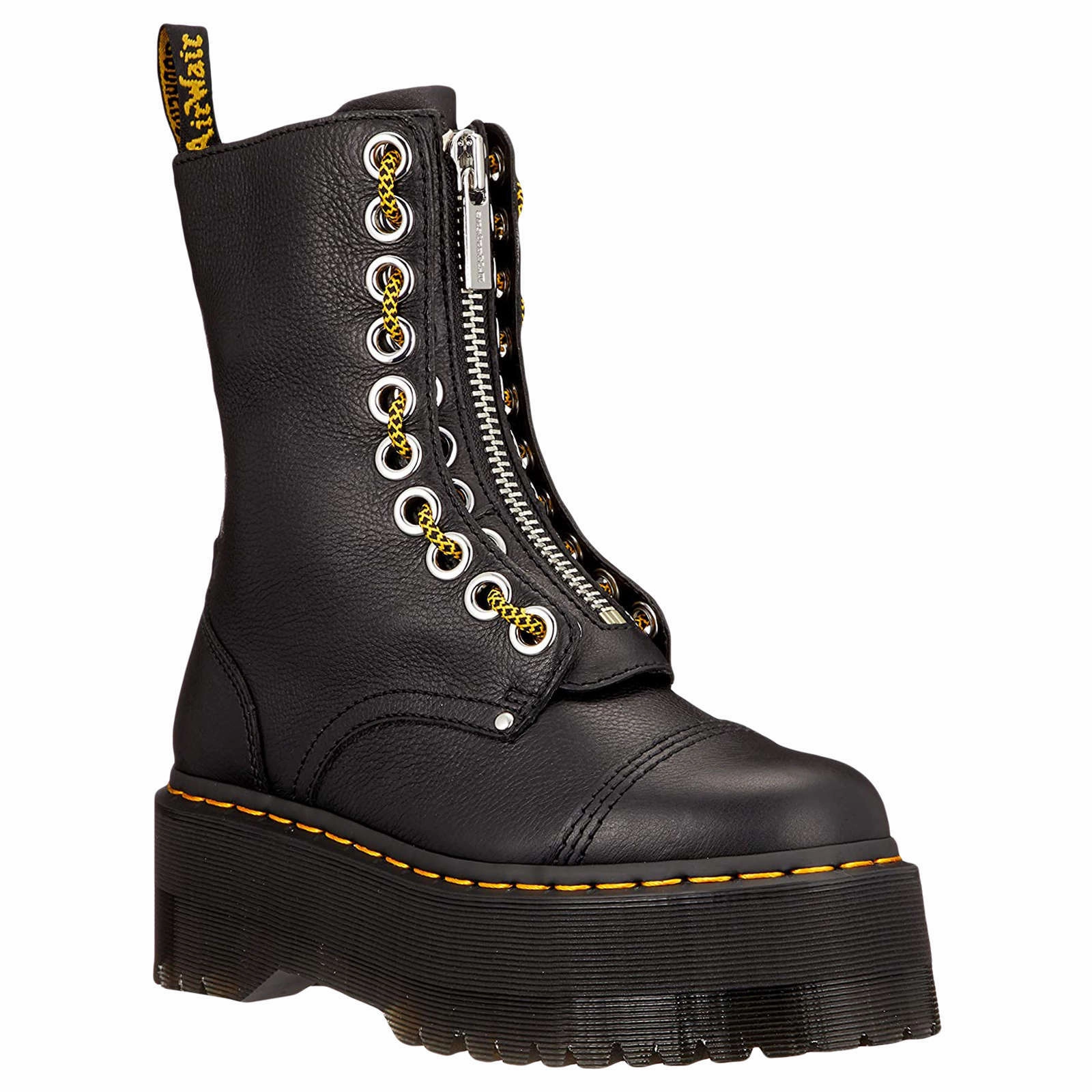 Gioseppo Ankle Boots Dr. Martens Sinclair HI Max Milled Nappa Leather Women's Platform Boots