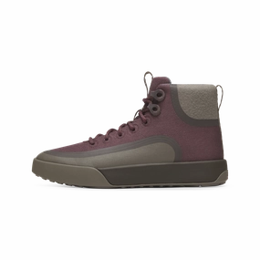 Women's Cruiser Mid Explore - Hazy Burgundy (Rustic Brown Sole) Tektrel Trail Running Shoe