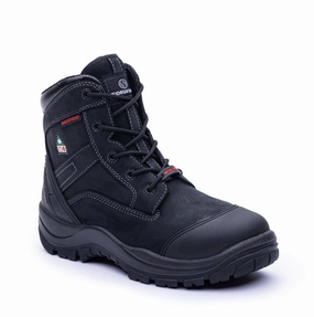 Rankin Black  6" Composite Toe work boots - 651 Steel Toe Shoes Waterproof